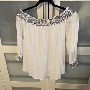 Off the shoulder top